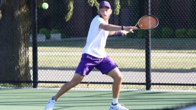 Tennis photo for athletic spring weekend